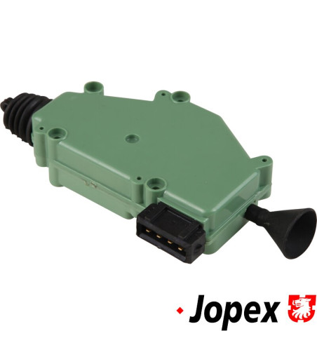 Servomotor for central locking system. For driver and passenger side, sliding door and rear lid