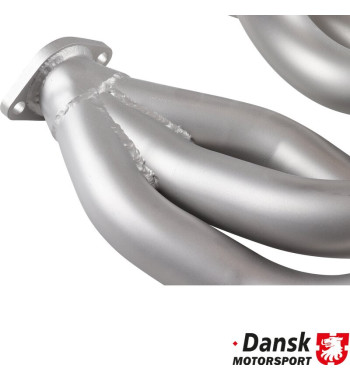 Racing heat exchanger without heating function, Ø45 mm outside, right. Made of stainless steel. Modification can be needed