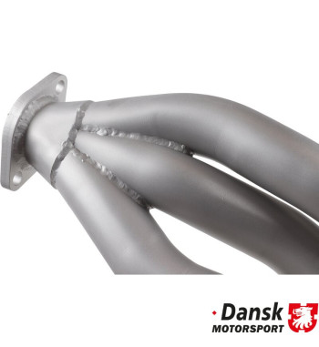 Racing heat exchanger without heating function, Ø45 mm outside, right. Made of stainless steel. Modification can be needed