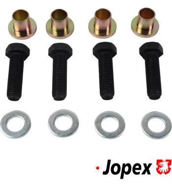 Brake caliper fitting set. This set allows 1973-79 calipers to be fitted to 1970-72 spindles.