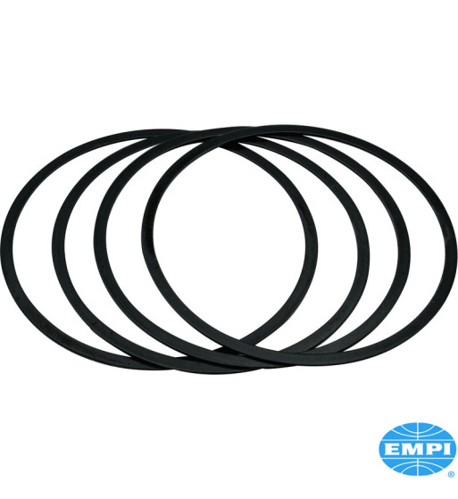Cylinder shim set, 1.7/1.8/2.0 Type 4, 0.5 mm thickness, 4 pieces. For adjusting deck height without machining the pistons Cylinder shim set, 1.7/1.8/2.0 Type 4, 0.5 mm thickness, 4 pieces. For adjusting deck height without machining the pistons