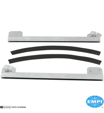Window sash set, 2 pieces. Attach the glass to the regulator when converting to a one piece window