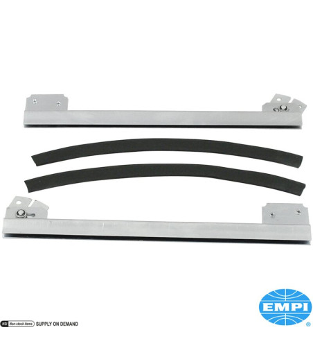 Window sash set, 2 pieces. Attach the glass to the regulator when converting to a one piece window
