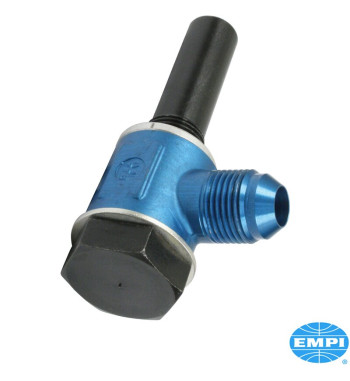 Oil return adapter kit. Designed to add a full flow oil system without machining the crankcase