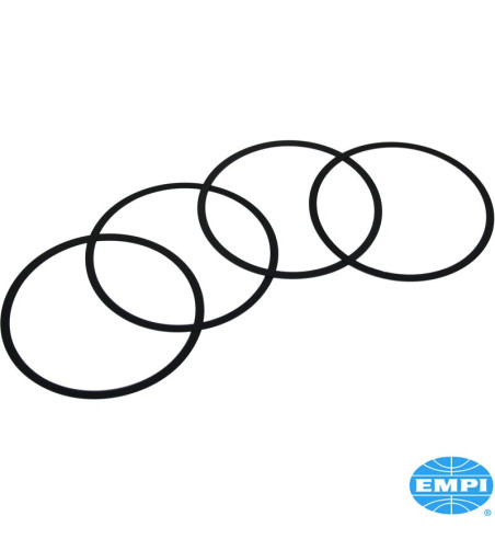 Cylinder shim set, 85.5/87/88 mm, 0.25 mm thickness, 4 pieces. For adjusting deck height without machining the pistons