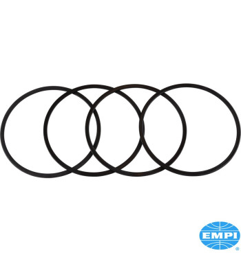 Cylinder shim set, 1.7/1.8/2.0 Type 4, 2.25 mm thickness, 4 pieces. For adjusting deck height without machining the pistons