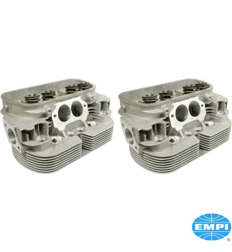 GTV-2 L6 CNC dual port cylinder head, 94 mm bore, double valve spring, 42x37.5 stainless steel valves