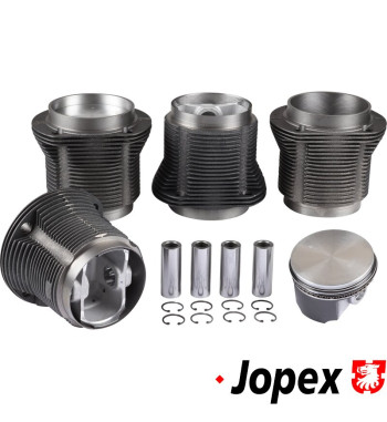 Big bore piston and cylinder set, bore 94.0 mm, stroke 82.0 mm, upper 101 mm, lower 97 mm, CLASSIC