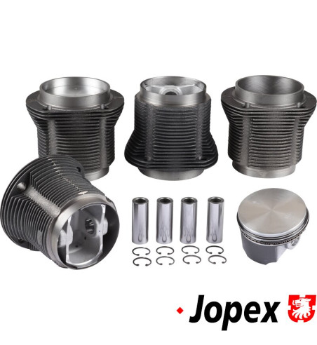 Big bore piston and cylinder set, bore 94.0 mm, stroke 82.0 mm, upper 101 mm, lower 97 mm, CLASSIC