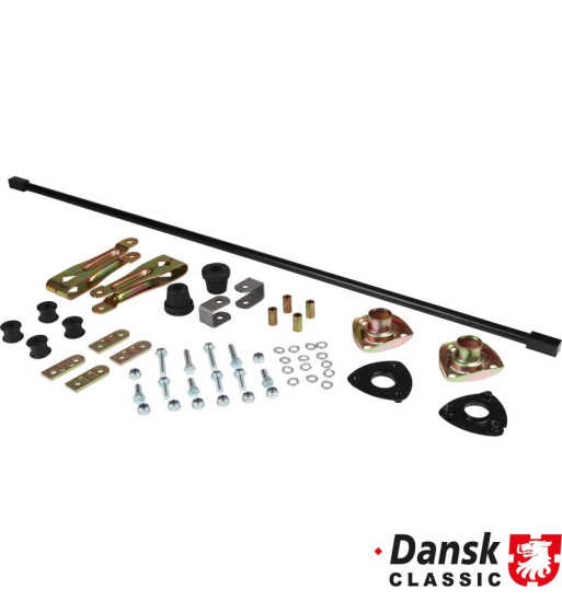 Anti roll bar set, complete, 15 mm. Not included: Connecting link for 911 JP No. 1640400300 and for 914 JP No. 1640400500