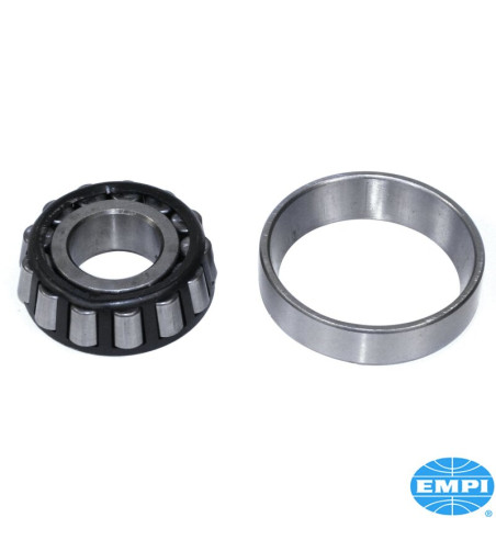 King pin conversion wheel bearing, front, inner. Allows you to install ball joint brake discs onto king pin spindles
