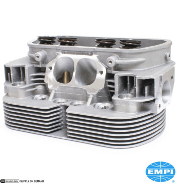 GTV.2 stage 3 wedge-port dual port cylinder head, 90.5/92mm bore, double valve spring, 44x37.5 stainless steel valves