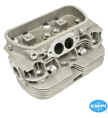 Cylinder head, dual port, 85.5 mm bore, for 14 mm - 12.7 mm thread length spark plug. Without valves