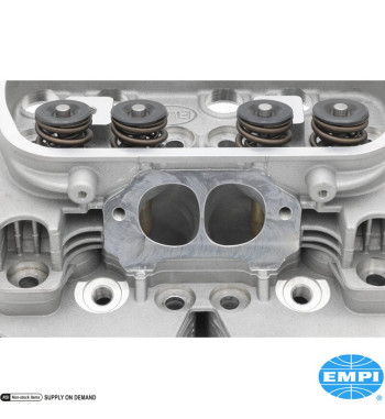 GTV-2 stage 1 wedge-port dual port cylinder head, 94 mm bore, double valve spring, 40x35.5 stainless steel valves