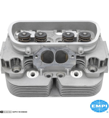 GTV-2 stage 1 wedge-port dual port cylinder head, 94 mm bore, double valve spring, 40x35.5 stainless steel valves