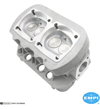 GTV-2 stage 1 wedge-port dual port cylinder head, 94 mm bore, double valve spring, 40x35.5 stainless steel valves