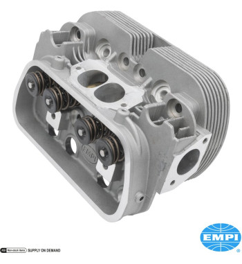 GTV-2 stage 1 wedge-port dual port cylinder head, 94 mm bore, double valve spring, 40x35.5 stainless steel valves