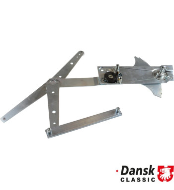 Window lifter, right. For models before 1977 window lifter rail 91154205800 and rubber ply 91154249140 is required