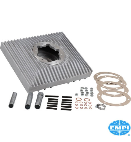 Oil sump, High capacity. Increase oil supply and prevent oil starvation by adding 1.4 L of oil capacity
