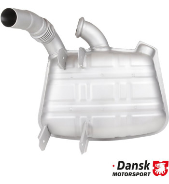 Exhaust set rear, Sport, OE style. Made of glass bead blasted stainless steel. With TÜV/EEC approval for 3.4 L engine