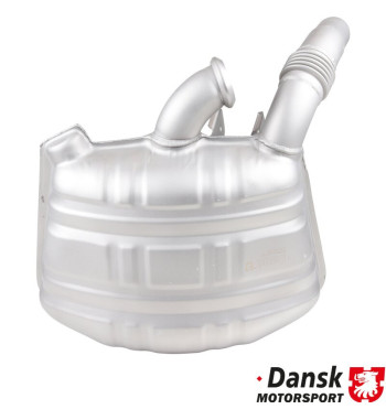 Exhaust set rear, Sport, OE style. Made of glass bead blasted stainless steel. With TÜV/EEC approval for 3.4 L engine
