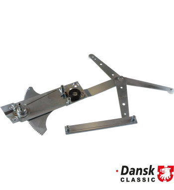 Window lifter, left. For models before 1977 window lifter rail 91154205700 and rubber ply 91154249140 is required