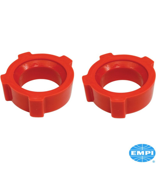 Bushing set for spring plate, knobby, urethane, for special spring plates, inner diameter 2, 2 pieces Bushing set for spring plate, knobby, urethane, for special spring plates, inner diameter 2, 2 pieces