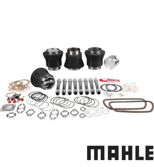 Piston and cylinder set, complete, casted, bore 85.5 mm, stroke 69.0 mm, upper 94 mm, lower 90 mm, MAHLE Piston and cylinder set, complete, casted, bore 85.5 mm, stroke 69.0 mm, upper 94 mm, lower 90 mm, MAHLE