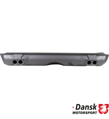 Exhaust set rear, Sport, with one Ø45 mm tail pipe and mounting kit. Made of black painted steel