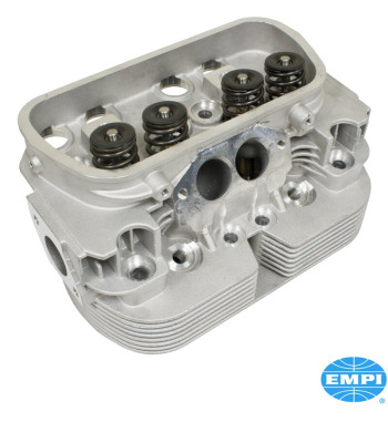 GTV-2 Racing dual port cylinder head, 90.5/92 mm bore, single valve spring, 40x35.5 stainless steel valves. Intake and exhaust p