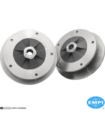 Disc brake conversion set, Upgraded Version, Zero Off-Set, rear, 5x205 mm, with emergency brake, for I.R.S. and swing axle. The 