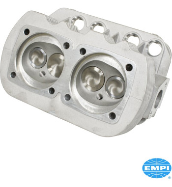 GTV-2 Racing dual port cylinder head, 85.5 mm bore, double valve spring, 40x35.5 stainless steel valves. Intake and exhaust port