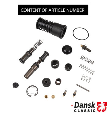 Master brake cylinder, 20.64 mm. Warning: Sensitive internal parts – You must read and understand the included installation manu