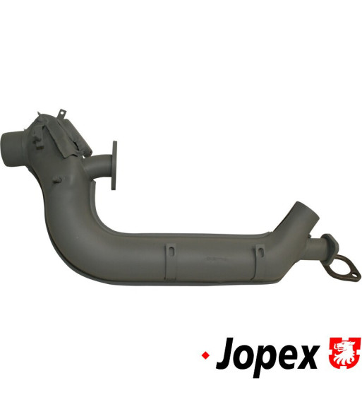 Wymiennik ciepła, High Performance, prawa. Ø zewnętrzna rur 38 mm, Ø wewnętrzna 35 mm (wersja OE Ø29 mm). Bez aluminium wewnątrz Wymiennik ciepła, High Performance, prawa. Ø zewnętrzna rur 38 mm, Ø wewnętrzna 35 mm (wersja OE Ø29 mm). Bez aluminium wewnątrz