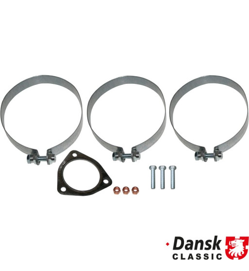 Mounting kit with 3 straps, 1 gasket, bolts & nuts for exhaust rear (92.201/92.201S/92.201OE/92.501/92.502S/92.502SL/92.502SD/92 Mounting kit with 3 straps, 1 gasket, bolts & nuts for exhaust rear (92.201/92.201S/92.201OE/92.501/92.502S/92.502SL/92.502SD/92