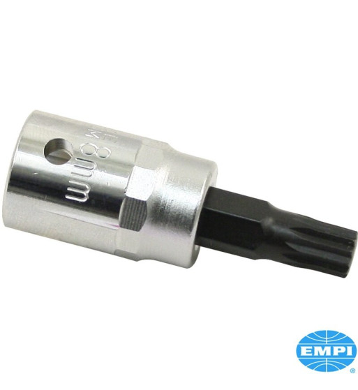 CV joint bolt socket, 12 point, 8 mm, 3/8" drive
