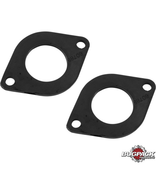 Gasket set for carburettor base, soft, black, 2 pieces, Bugpack. Fits 40 IDF Weber, Empi 40 HPMX and Empi D series, inner diamet Gasket set for carburettor base, soft, black, 2 pieces, Bugpack. Fits 40 IDF Weber, Empi 40 HPMX and Empi D series, inner diamet
