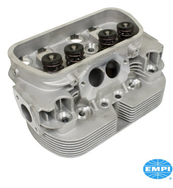 GTV-2 Racing dual port cylinder head, 90.5/92 mm bore, double valve spring, 40x35.5 stainless steel valves. Intake and exhaust p