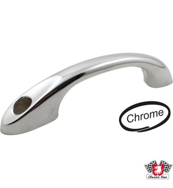 Handle for bonnet, chrome, without gaskets