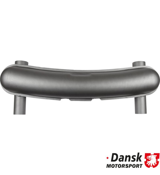 Exhaust rear, Racing, with two Ø70 mm tail pipes. Made of steel with grey heat resistant paint. Not approved for street use. 92. Exhaust rear, Racing, with two Ø70 mm tail pipes. Made of steel with grey heat resistant paint. Not approved for street use. 92.