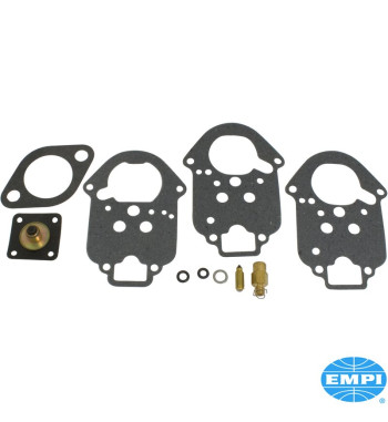 Repair kit for carburettor. For Weber 34 ICT/ICH, EPC 34/34X. Includes accelerator pump diaphragm, needle/seat and all necessary