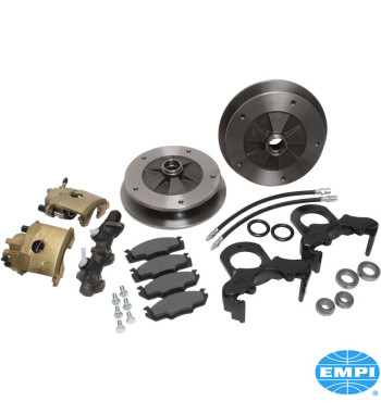 Disc brake conversion set, Zero Off-Set, front, 5x205 mm, for ball joint. The kit includes all the parts you need to convert you