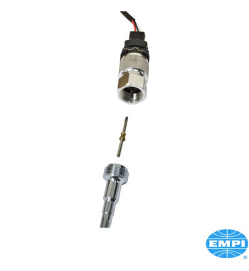 Electric speedometer to cable conversion kit. This kit allows you to hook up an electronic speedometer into a Type 1 sedan witho