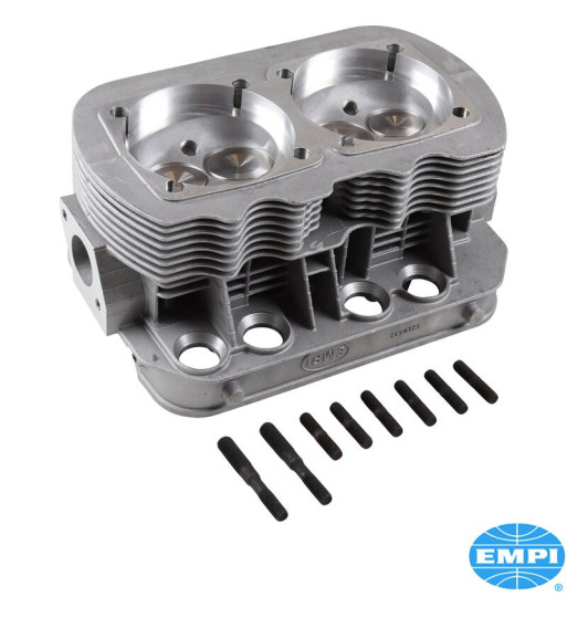 GTV-2 Racing dual port cylinder head, 94 mm bore, double valve spring, 40x35.5 stainless steel valves. Intake and exhaust ports GTV-2 Racing dual port cylinder head, 94 mm bore, double valve spring, 40x35.5 stainless steel valves. Intake and exhaust ports