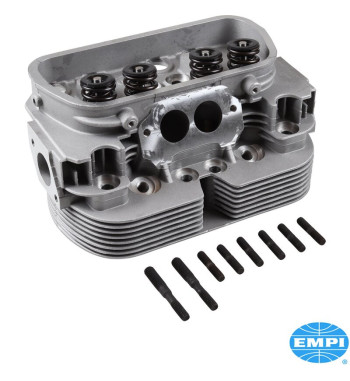 GTV-2 Racing dual port cylinder head, 94 mm bore, double valve spring, 40x35.5 stainless steel valves. Intake and exhaust ports 