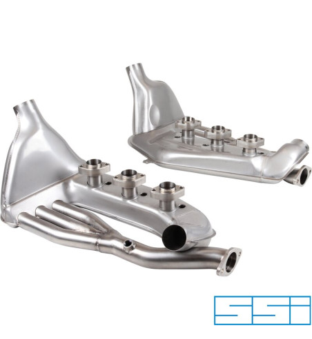 Heat exchanger, Ø41 mm outside inlet tubing, left/right. Made of stainless steel. IMPORTANT: Major modification needed on engine