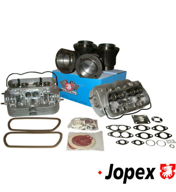Engine kit, standard 85.5 mm, consists of: 2x new 040 cylinder head, dual port, complete w/32 mm exhaust- and 35.5 mm intake val