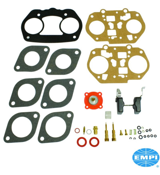 Rebuild kit for carburettor. For D and Dellorto DRLA. Includes accelerator pump diaphragm, float, needle/seat and all necessary Rebuild kit for carburettor. For D and Dellorto DRLA. Includes accelerator pump diaphragm, float, needle/seat and all necessary