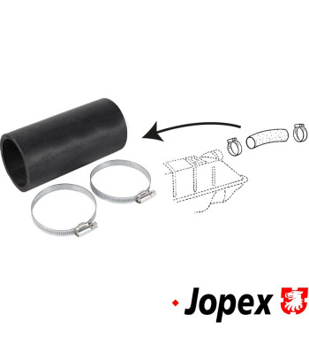Hose for fuel filler neck, Ø57 mm inner, L120