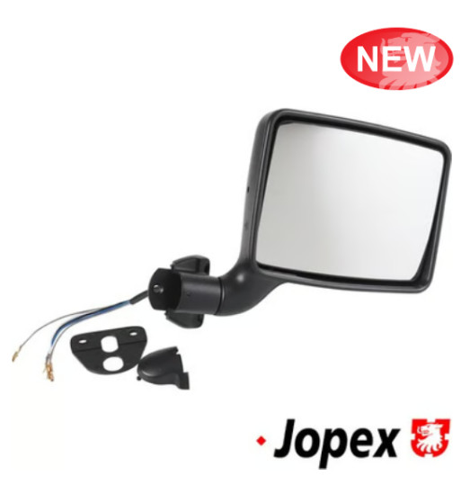 Door mirror, electric, convex, left